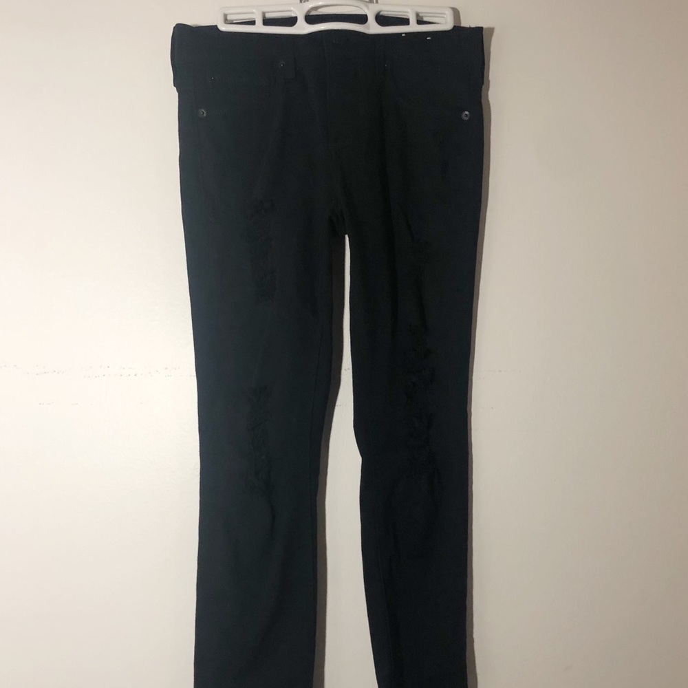 express black ripped jeans